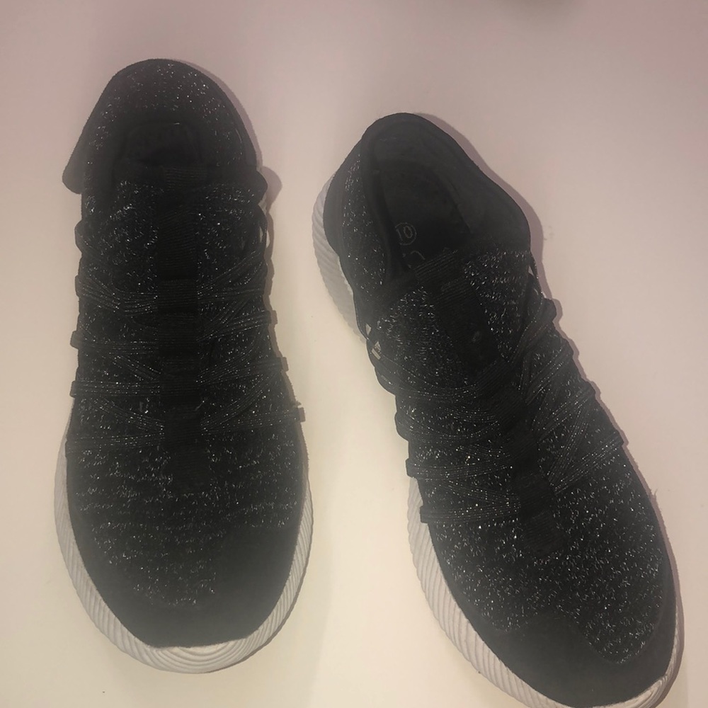 Black sneakers